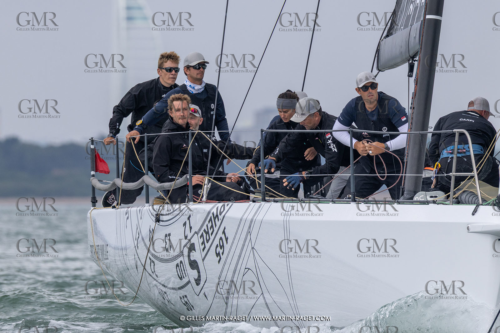 24 07 2025, Cowes (UK, IOW), Admiral's Cup 2025, Inshore races 3 & 4, Jolt 6, Yachrt Club de Monaco (MON), Pierre Casiraghi