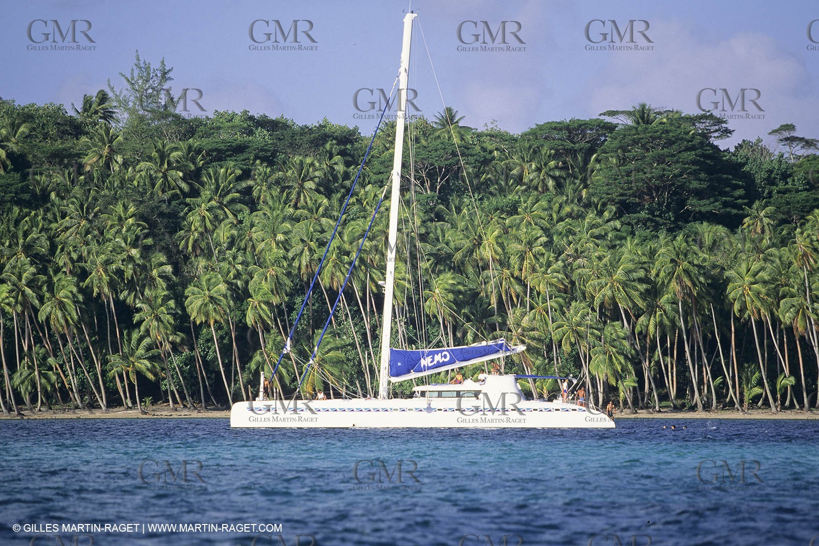 sailing - Cruising - Multihull at the mooring