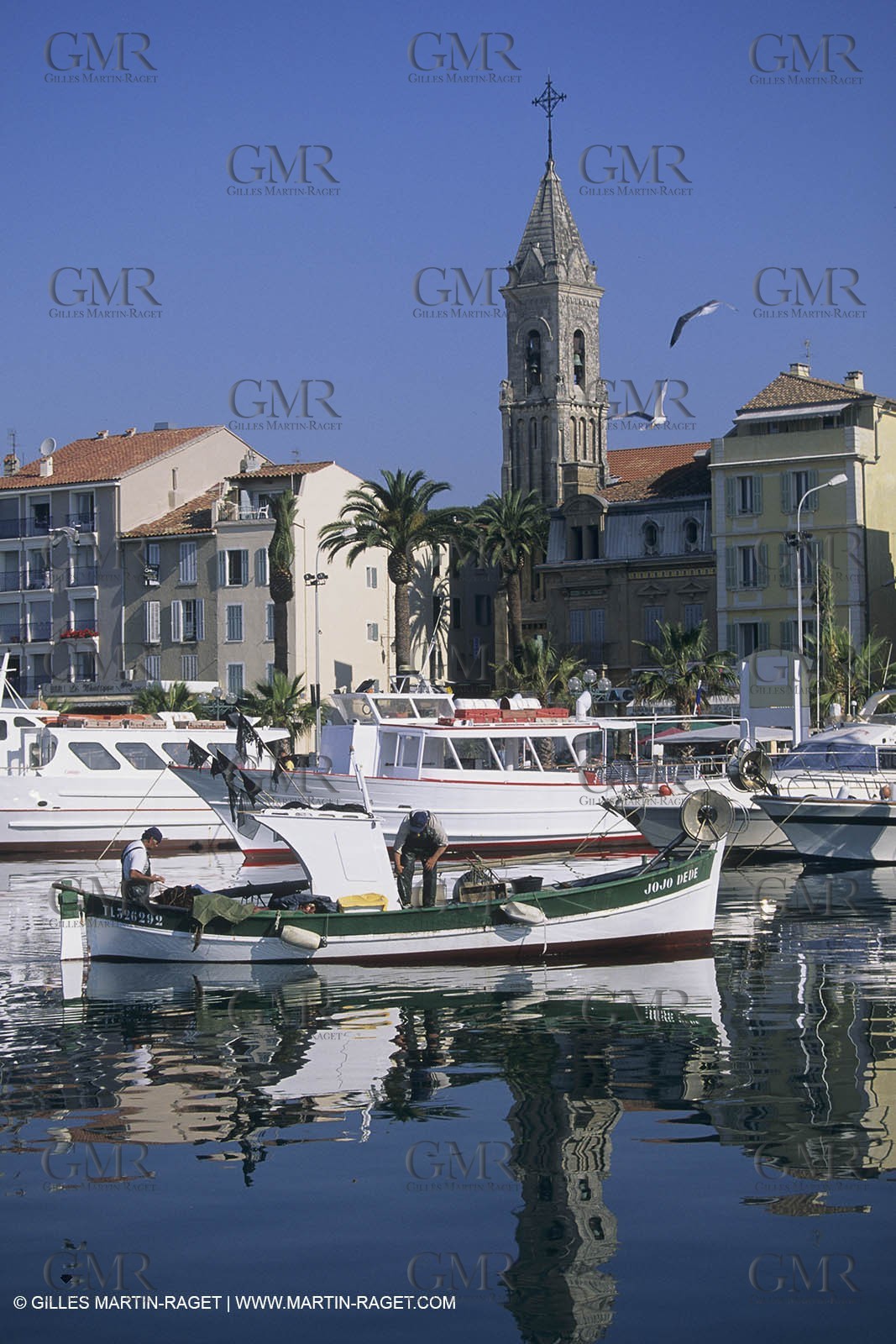 France, Provence, Pêche, barques, pointus, pêheurs, poissons