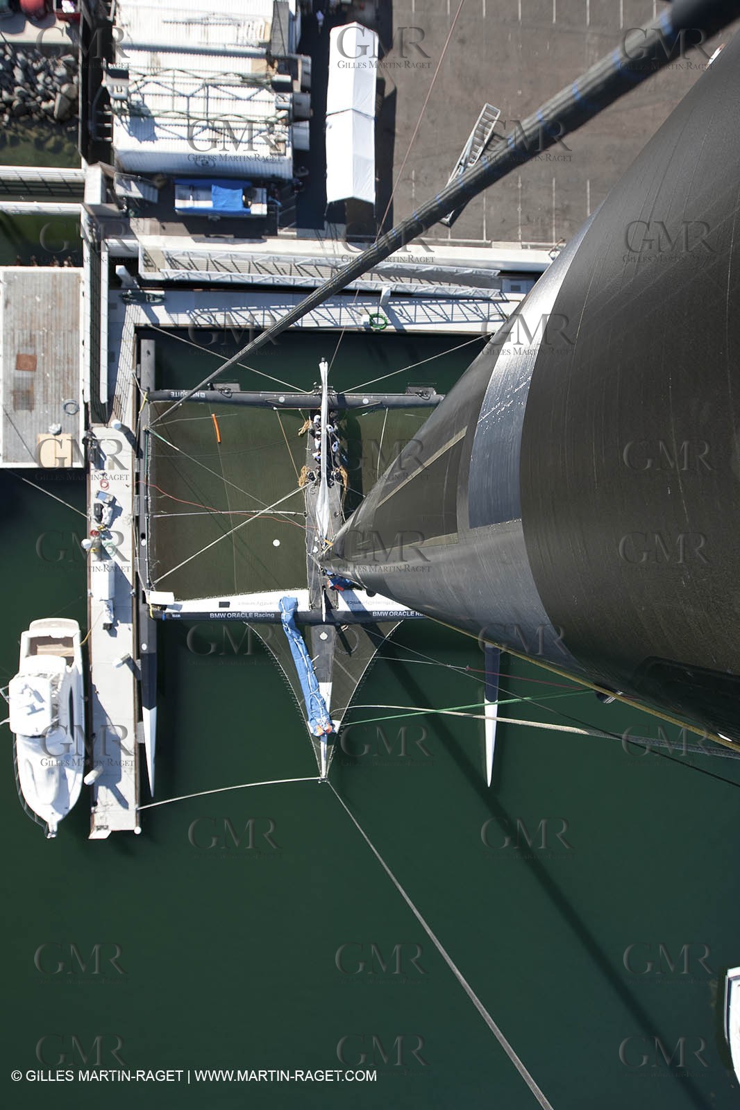 10 07 2009 - San Diego (USA,CA) -33rd America's Cup - BMW ORACLE Racing - First sea trials of the newly modified BOR 90 trimaran