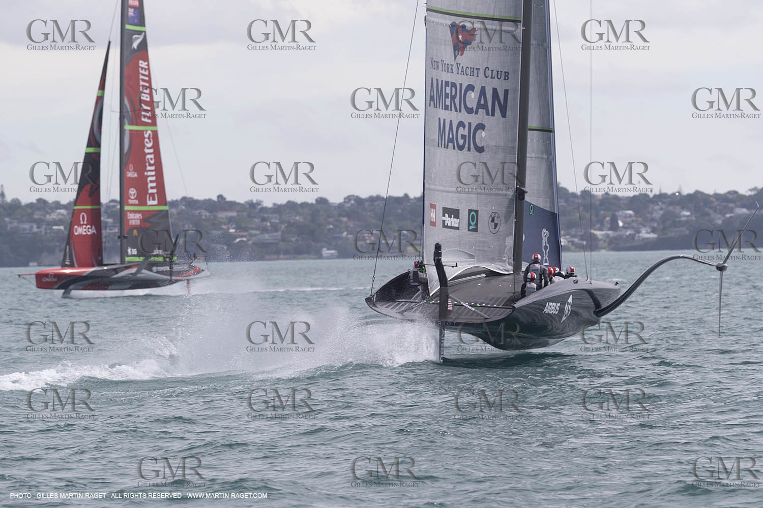 08 12 2020 - Auckland (NZL) - 36th America's Cup - Practice Sessions - Day 1