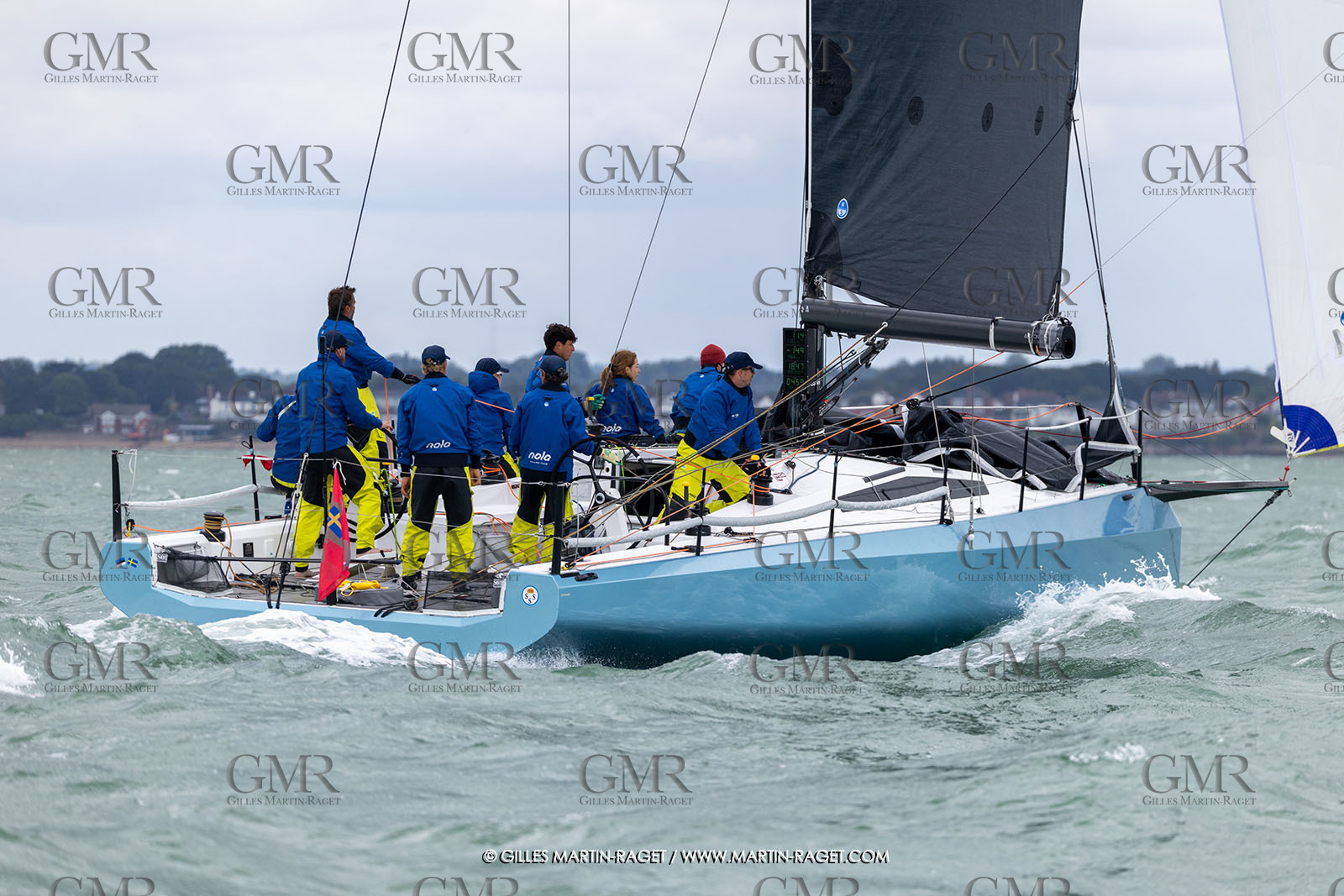 22 07 2025, Cowes (UK, IOW), Admiral's Cup 2025, Inshore Races 1 & 2,