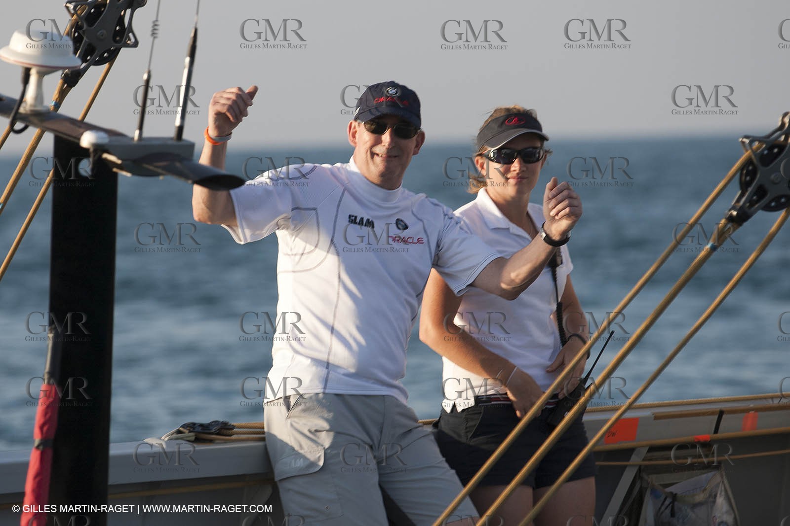 25 11 2010 - Dubai (UAE) - Dubai Louis Vuitton Trophy -  BMW ORACLE Racing - Fleet races