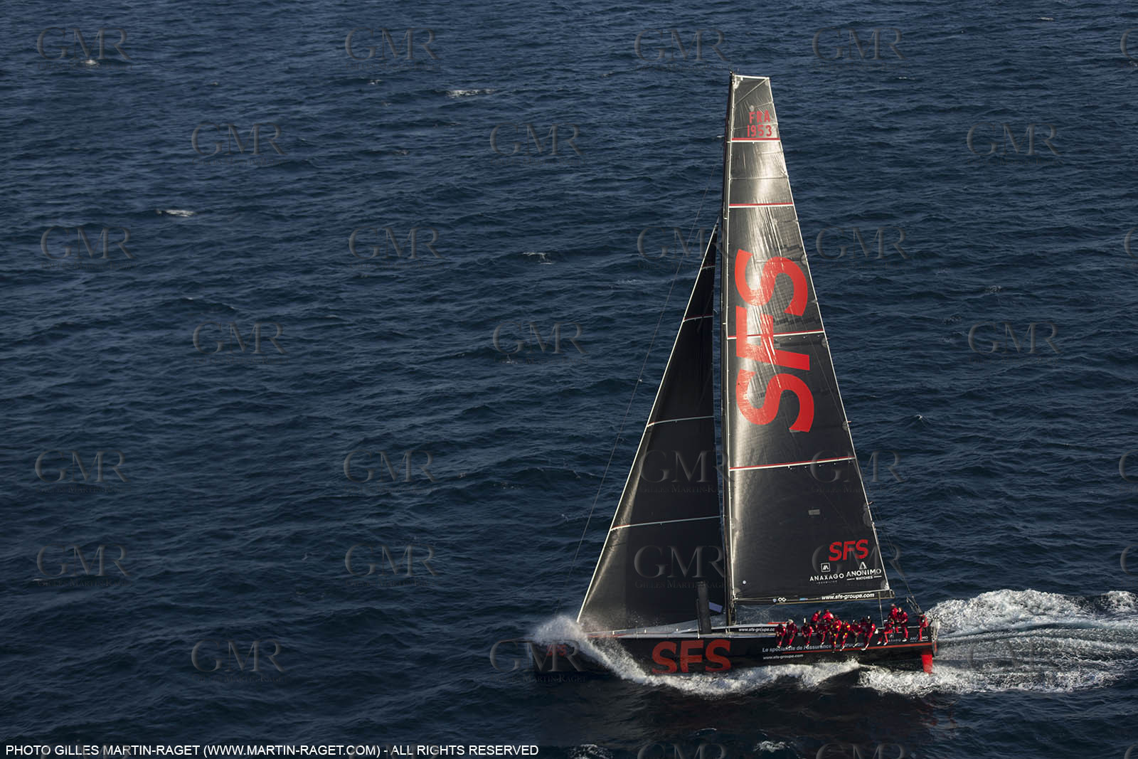 24 mars 2016   Marseille (FRA,13), SFS II (skipper Lionel Péan), last training before Marseille Sailing Week