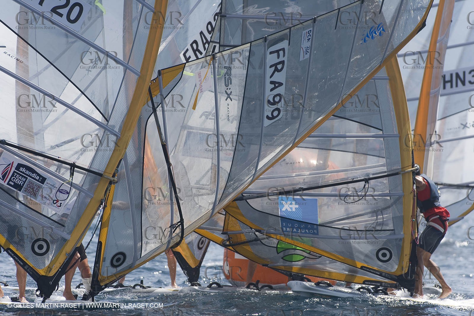 25 04 2007 - 2007 Semaine Olympique Française - Hyères (South of France) - Day 4 - Team France - RS:X