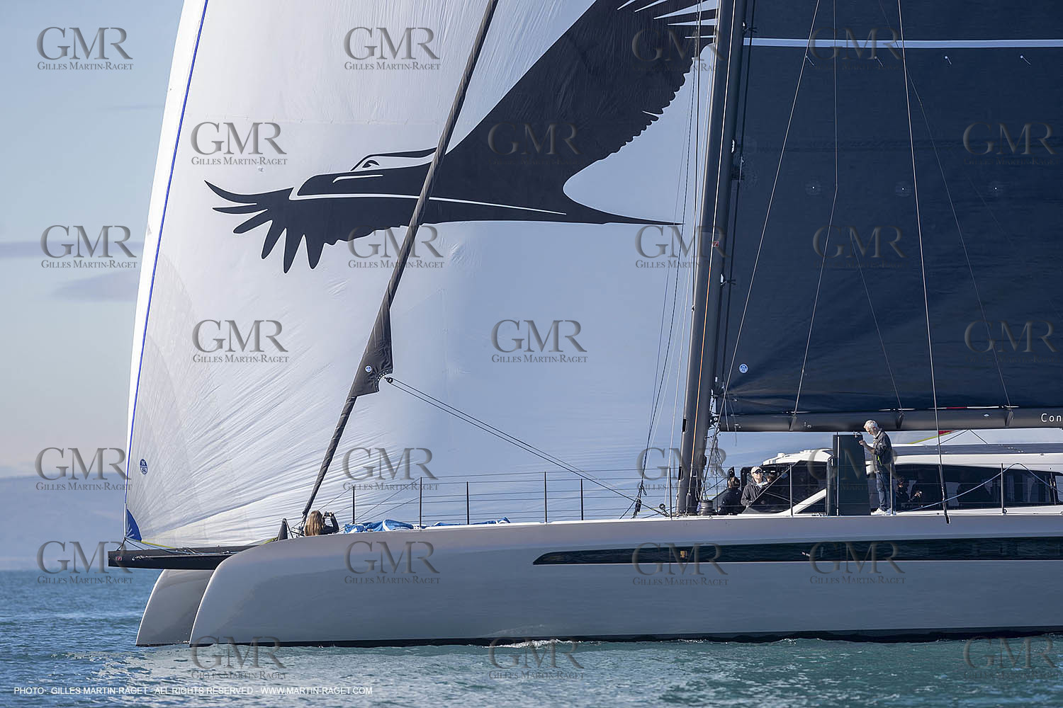 05 02 2019, La Grande Motte (FRA,34), Gunboat 68 sail testing  2