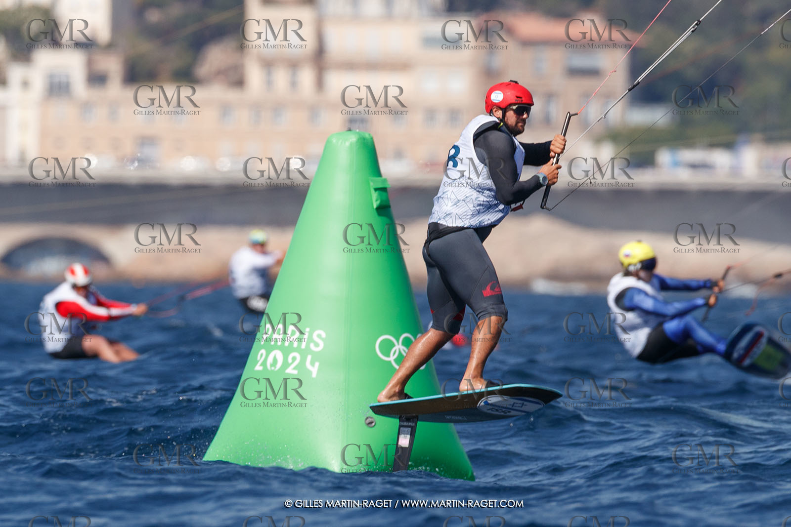 03 08 2024, Marseille (FRA), Paris 2024 Olympic Games, Sailing, Race Day 7