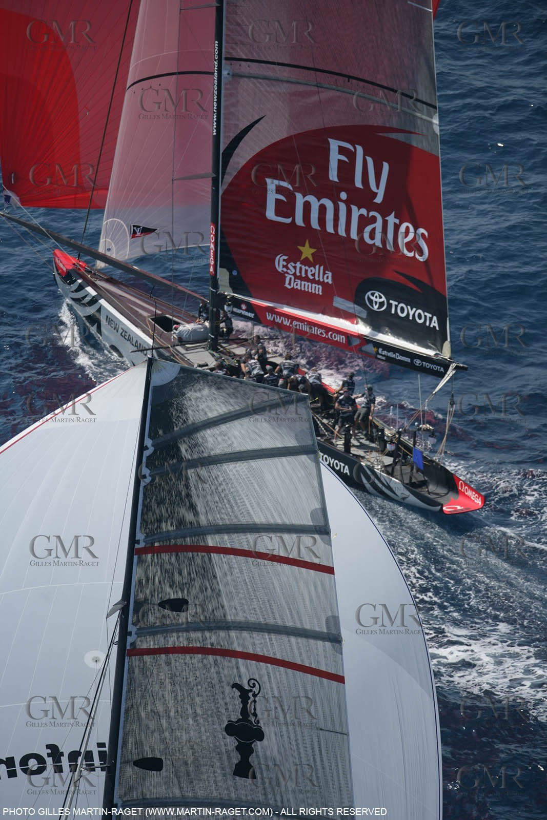 2' 06 2007-Valencia (Spain)- 32nd America's Cup - Final Match - Day 2