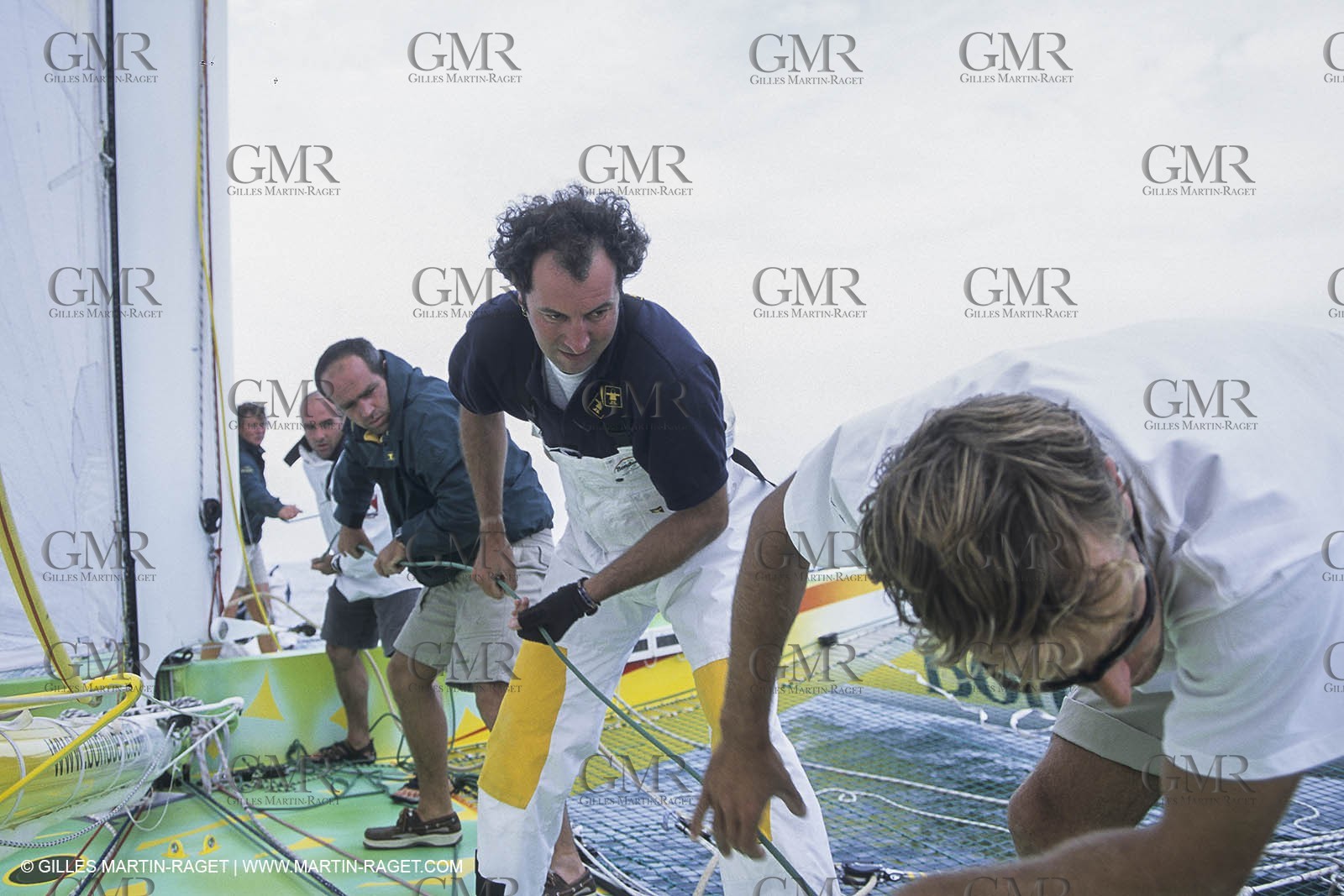 Yacht Racing, Multihull, ORMA 60, Jean Le Cam, Bonduelle