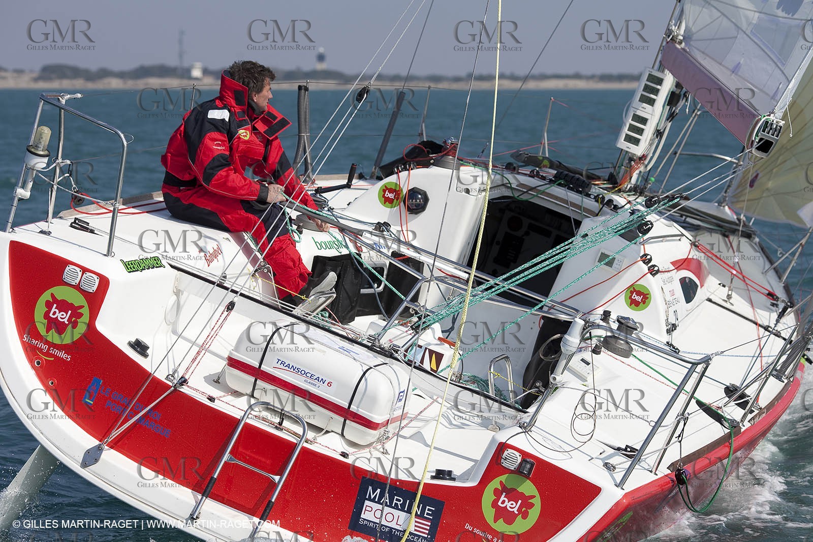 13 03 2010 -  La Grande Motte   Port Camargue (FRA) - Groupe Bel - Kito de Pavant   Sebastien Audigane training for Transat AG2R
