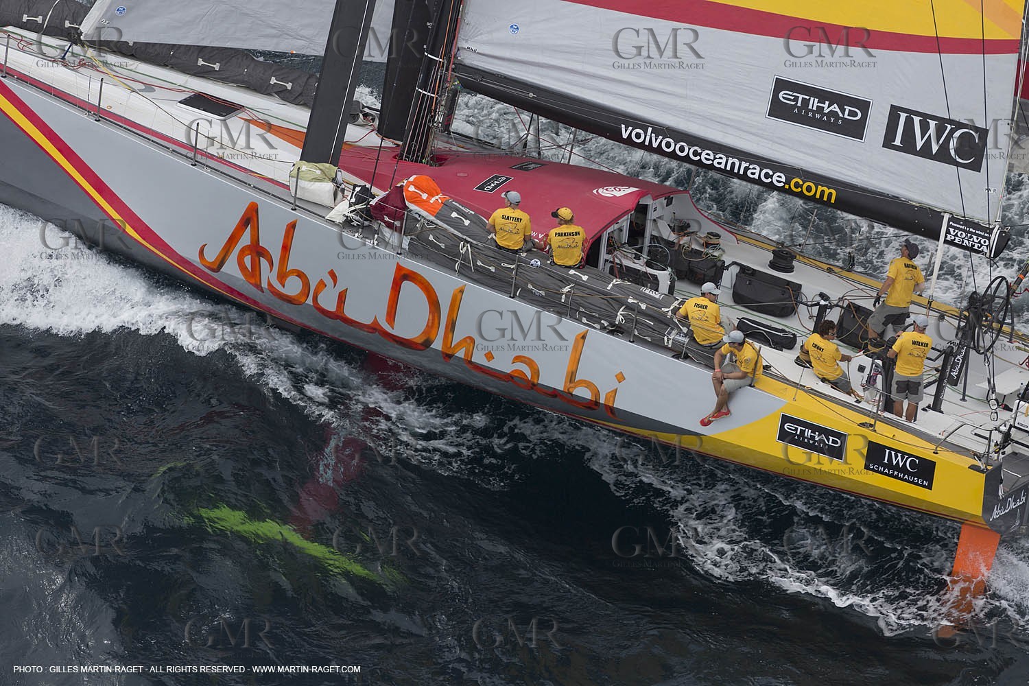 11 10 2014, Alicante (ESP), Volvo Ocean Race 2014-15, Team Alvimedica