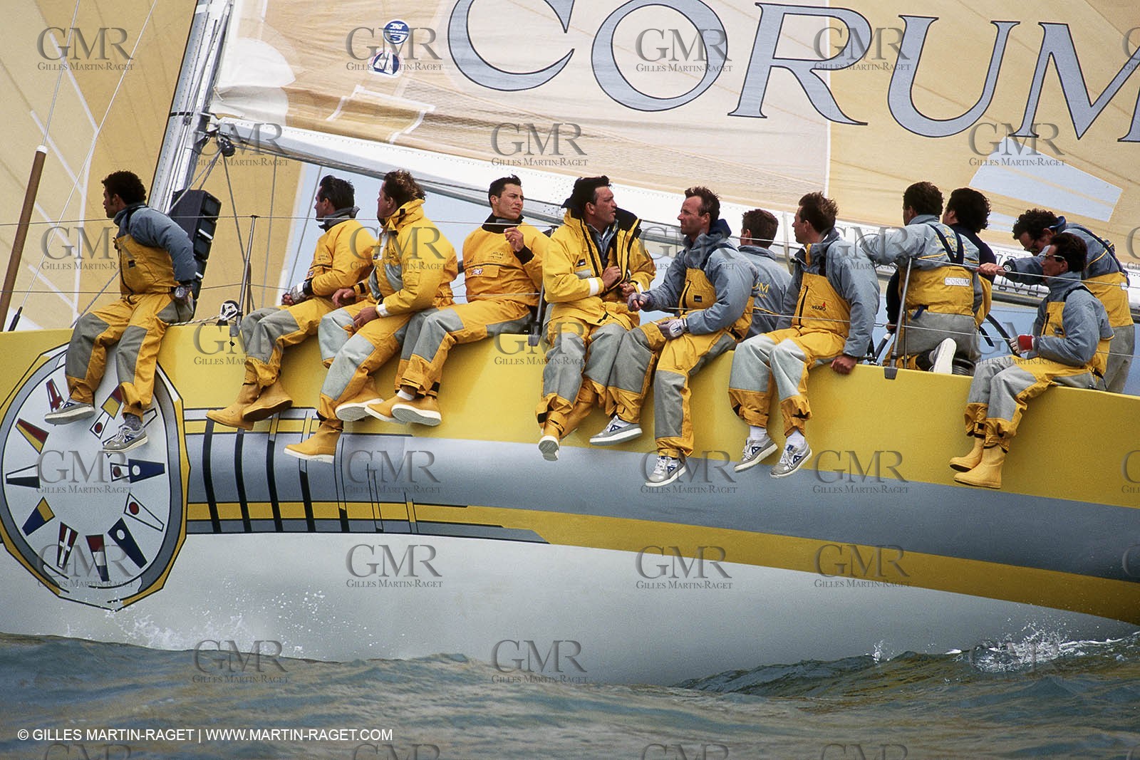 1993-1995 - Champagne Mumm Admiral's Cup - Corum Sialing Team