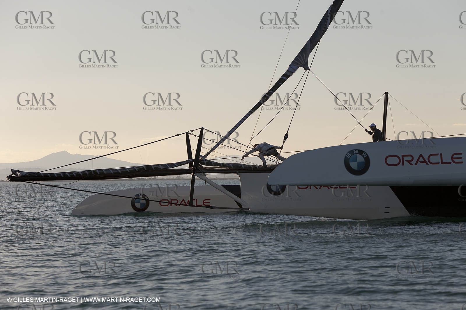 27 01 2010 - Valencia (ESP) - 33rd America's Cup - BMW ORACLE Racing - Training in Valencia