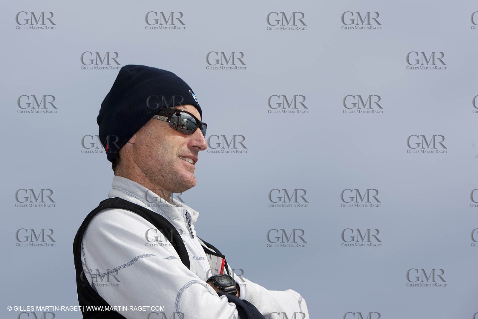 08 02 2010 - Valencia (ESP) - 33rd America's Cup - BMW ORACLE Racing - Day off 1 - Getting the yacht ready