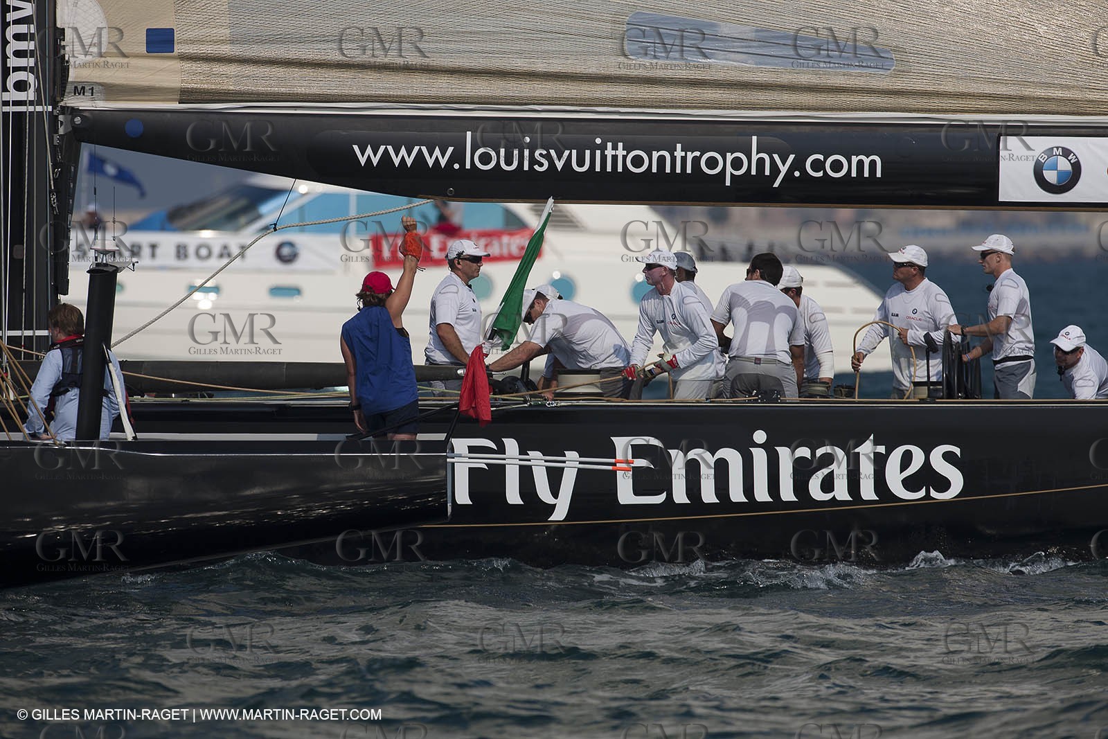 23 11 2010 - Dubai (UAE) - Dubai Louis Vuitton Trophy -  Round 2 - BMW ORACLE Racing Vs Mascalzone Latino
