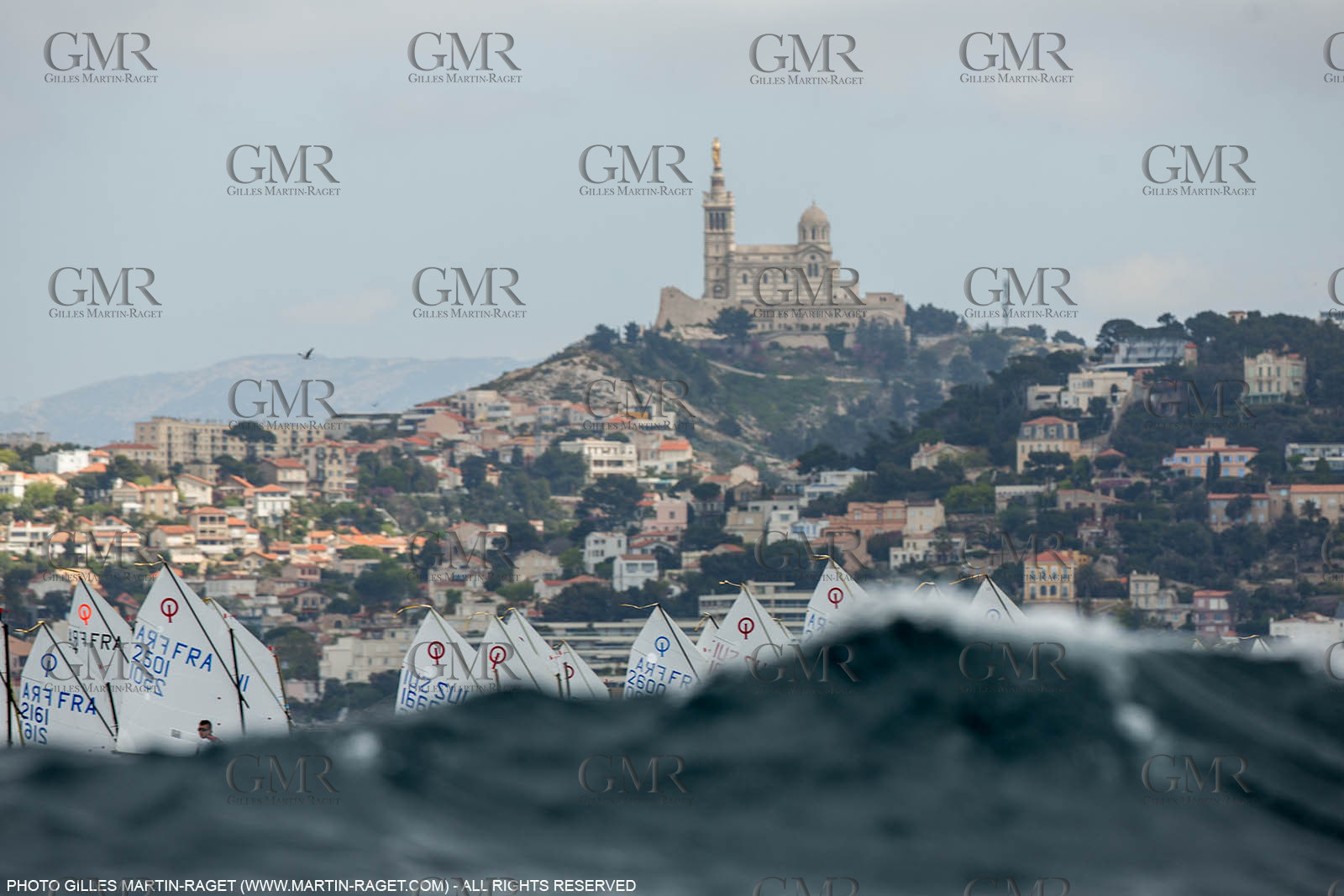 15 04 2016, Marseille (FRA,13), SNIM Dériveurs, Coupe Internationale de Printemps Optimist, Final Day