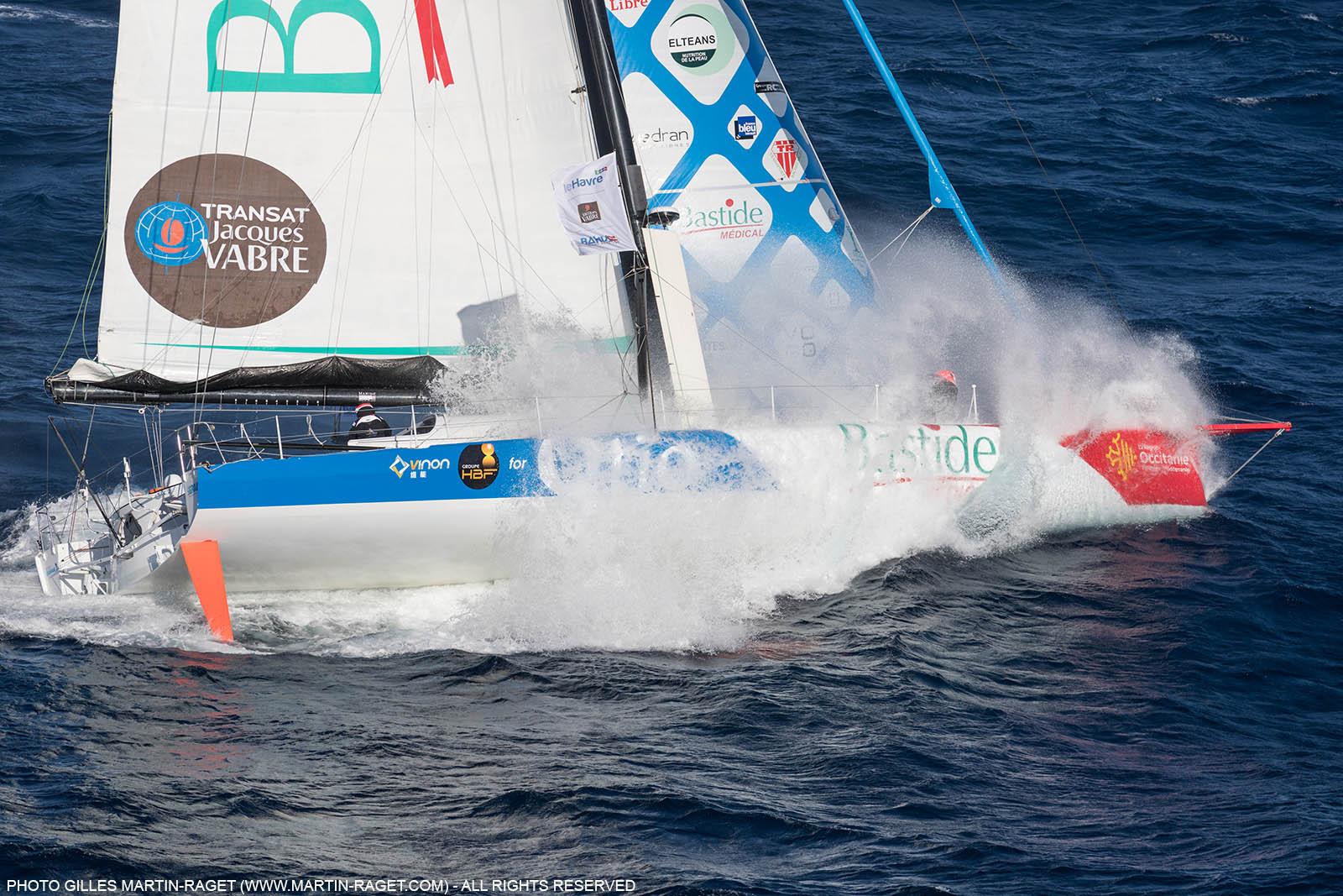 13 07 2017, Port Camargue (FRA,30), Transat Jacques Vabre 2017, Bastide Otio (Kito de Pavant, Yannick Bestaven), offshore trainings