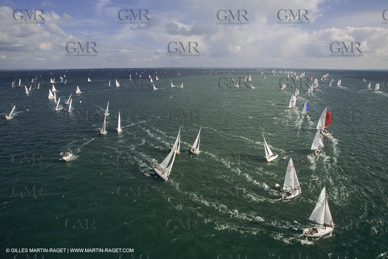 Sailing, Yacht Racing, Spi Ouest France, La Trinité sur mer (Britanny)