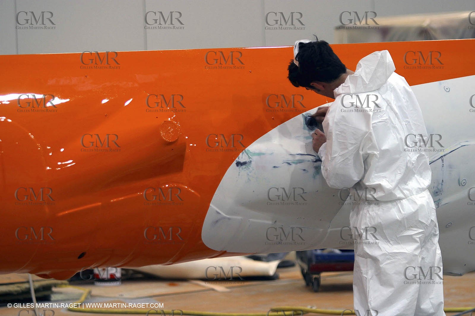 Vannes - Chantier Multiplast - sortie de chantier Orange II