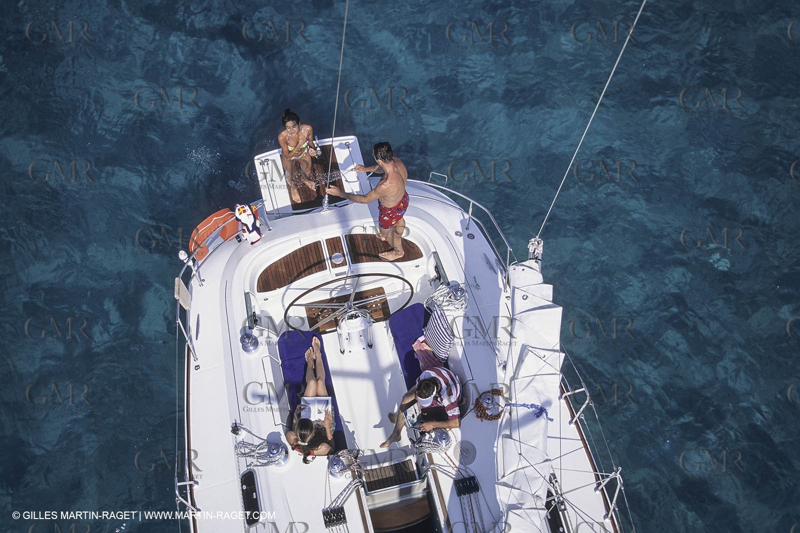 Sailing, cruising, people