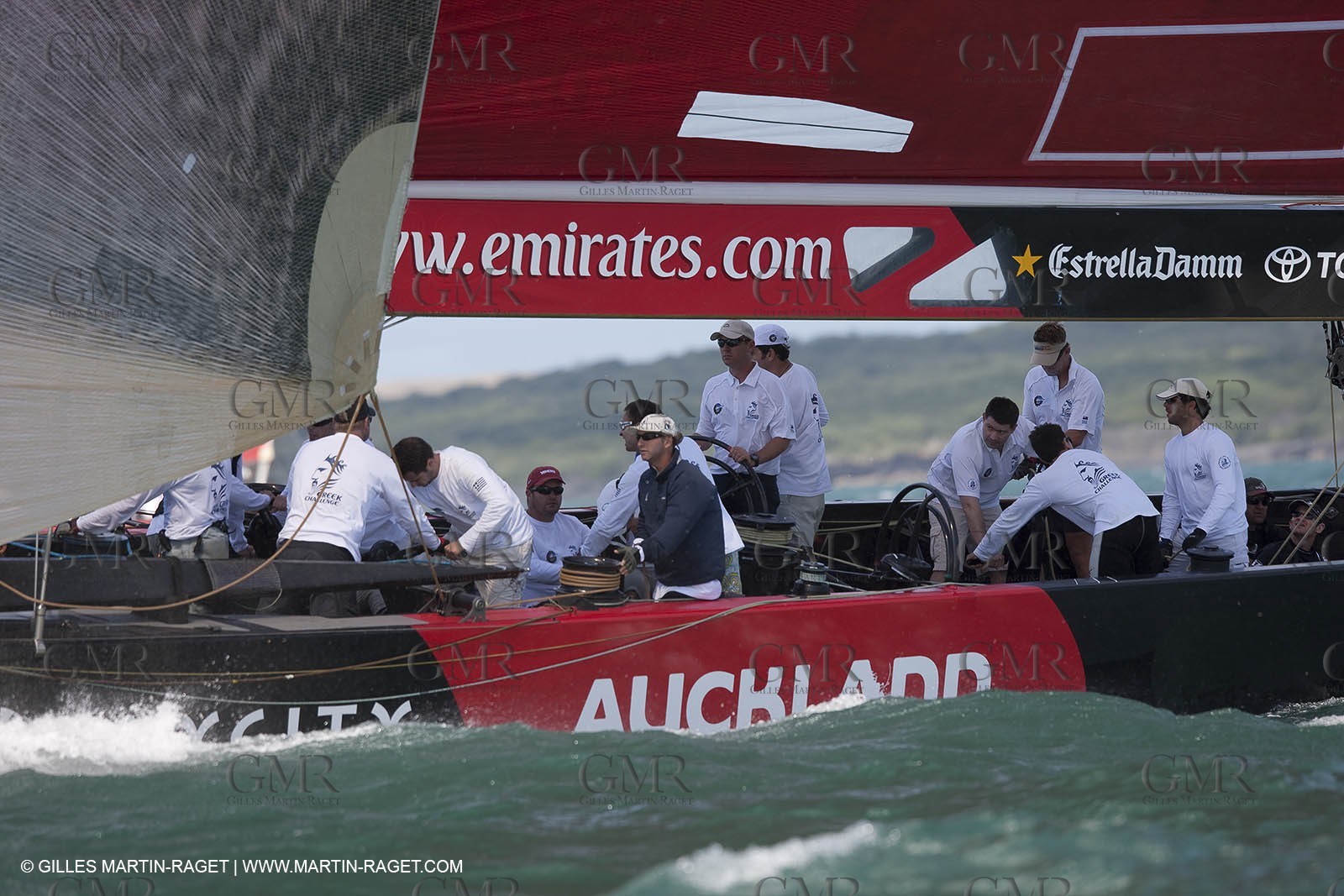 29 01 2009 - Auckland (NZL) -  Louis Vuitton Pacific Series - BMW ORACLE Racing - Training