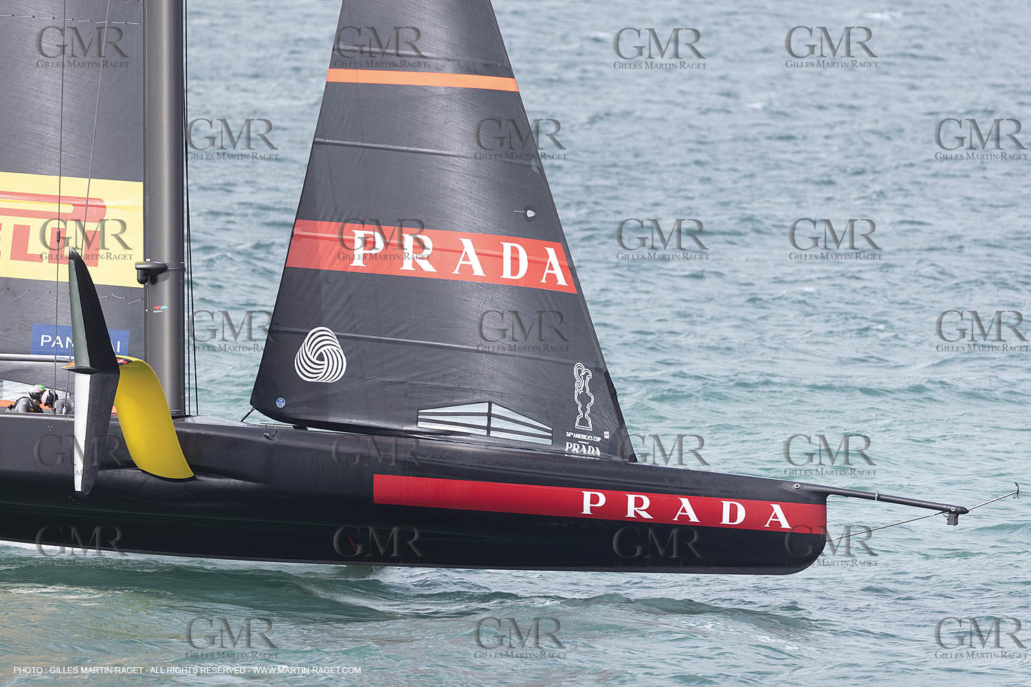 10 12 2020 - Auckland (NZL) - 36th America's Cup - Practice Sessions - Day 2 -Luna Rossa Prada Pirelli Team