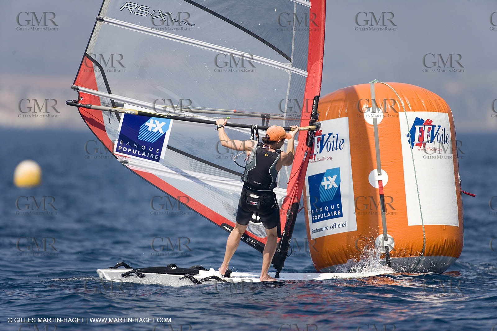 24 04 2007 - 2007 Semaine Olympique Française - Hyères (South of France) - Day 3 - Team France - RS:X - Faustine Merret