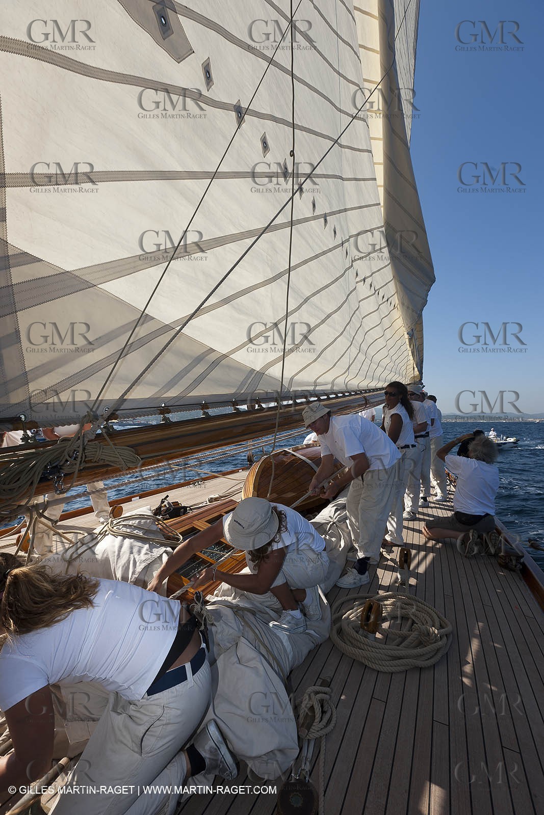 01 10 2011 - Saint Tropez (FRA,13) - Voiles de Saint Tropez 2011 - Classic Yachts - Day 5 - Onboard Mariquita