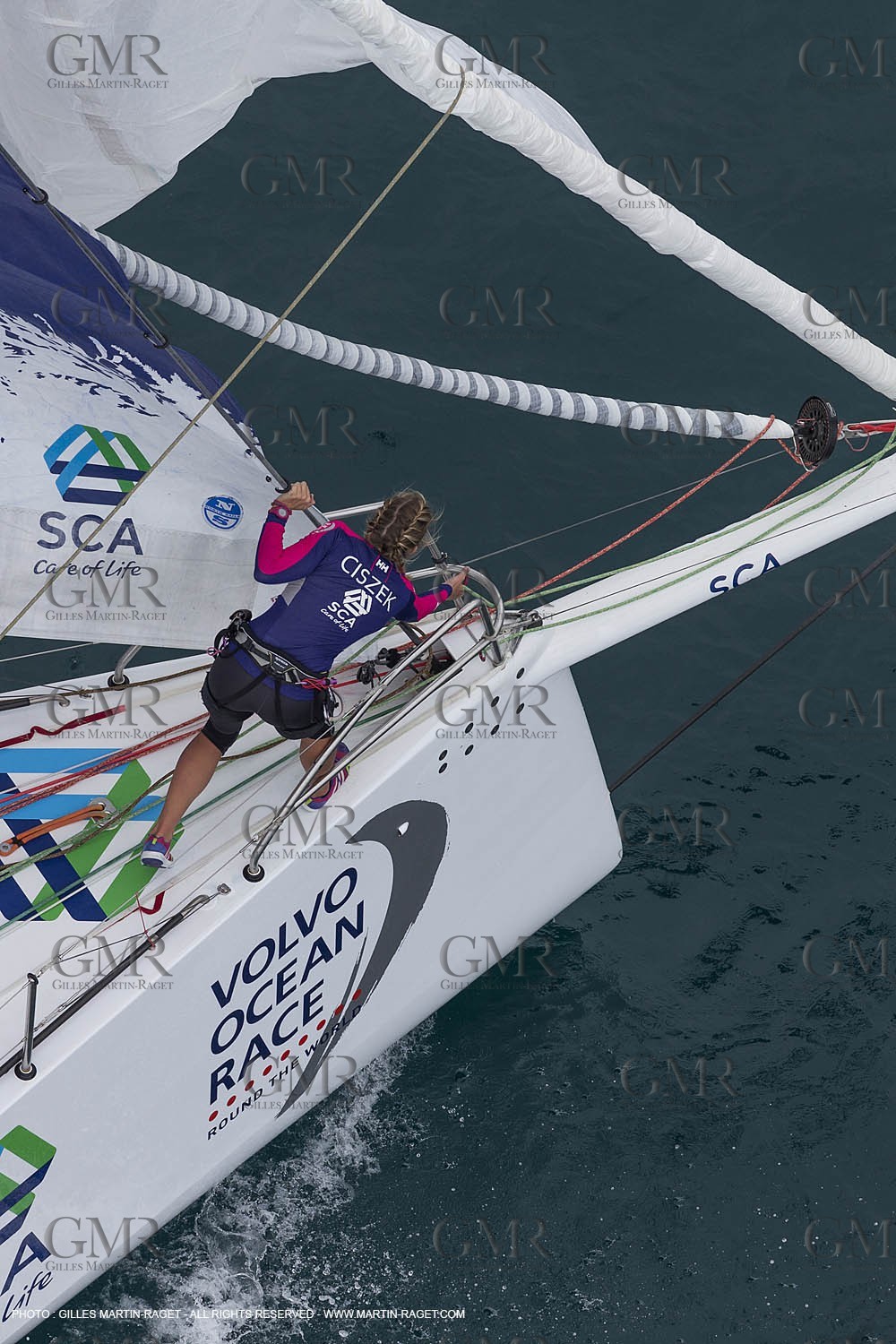 11 10 2014, Alicante (ESP), Volvo Ocean Race 2014-15, Team Alvimedica