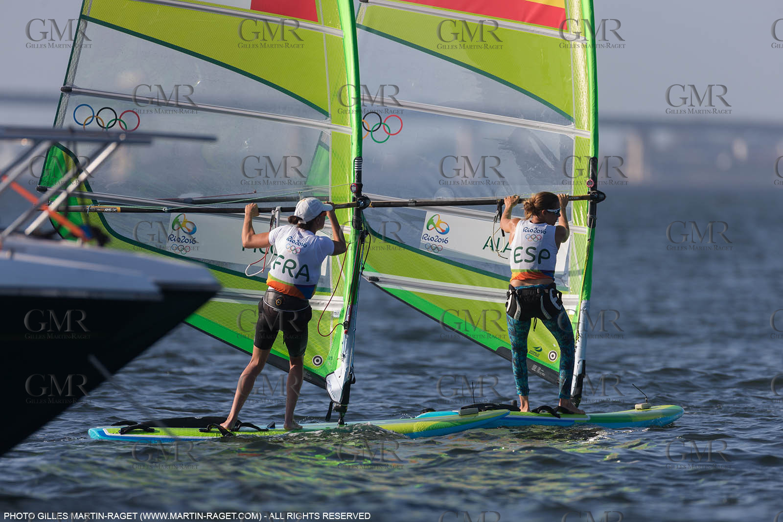 14 08 2016, Rio de Janeiro (BRA), 2016 Olympic Games, Sailing, RSX Women medal race