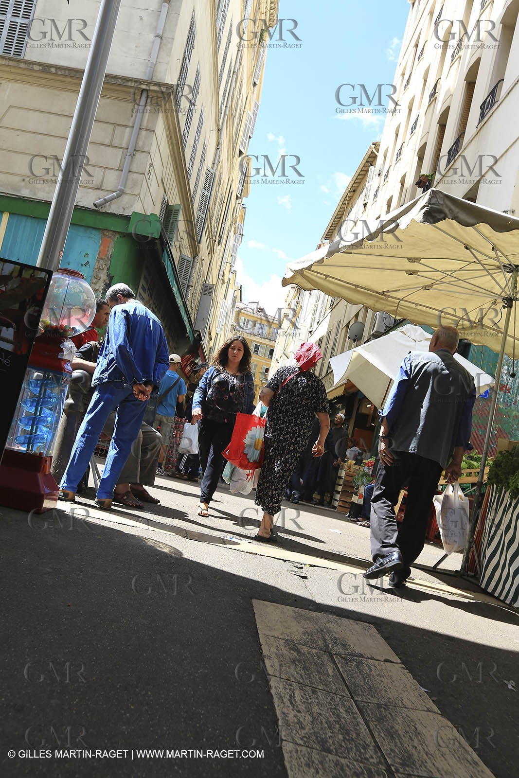 France, Provence, Marseille, quartier de Noailles