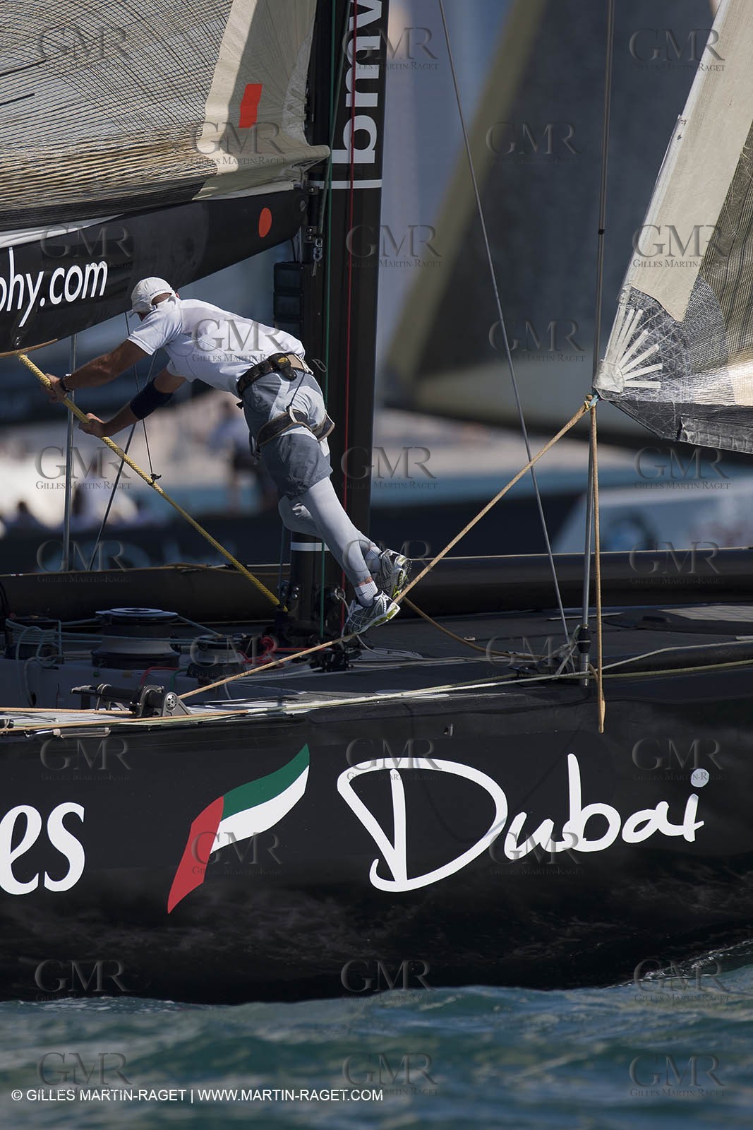 18 11 2010 - Dubai (UAE) - Dubai Louis Vuitton Trophy -  BMW ORACLE Racing Vs Mascalzone Latino