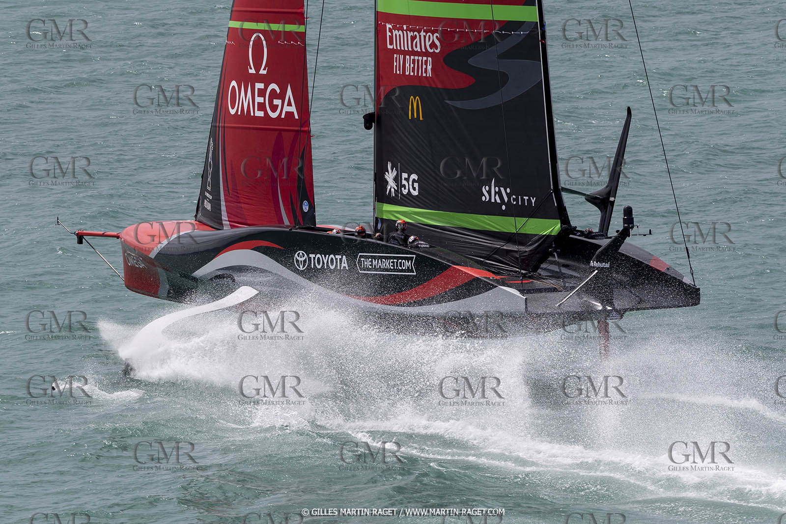 11 12 2020 - Auckland (NZL) - 36th America's Cup - Practice Sessions - Day 3 - Emirates Team New Zealand