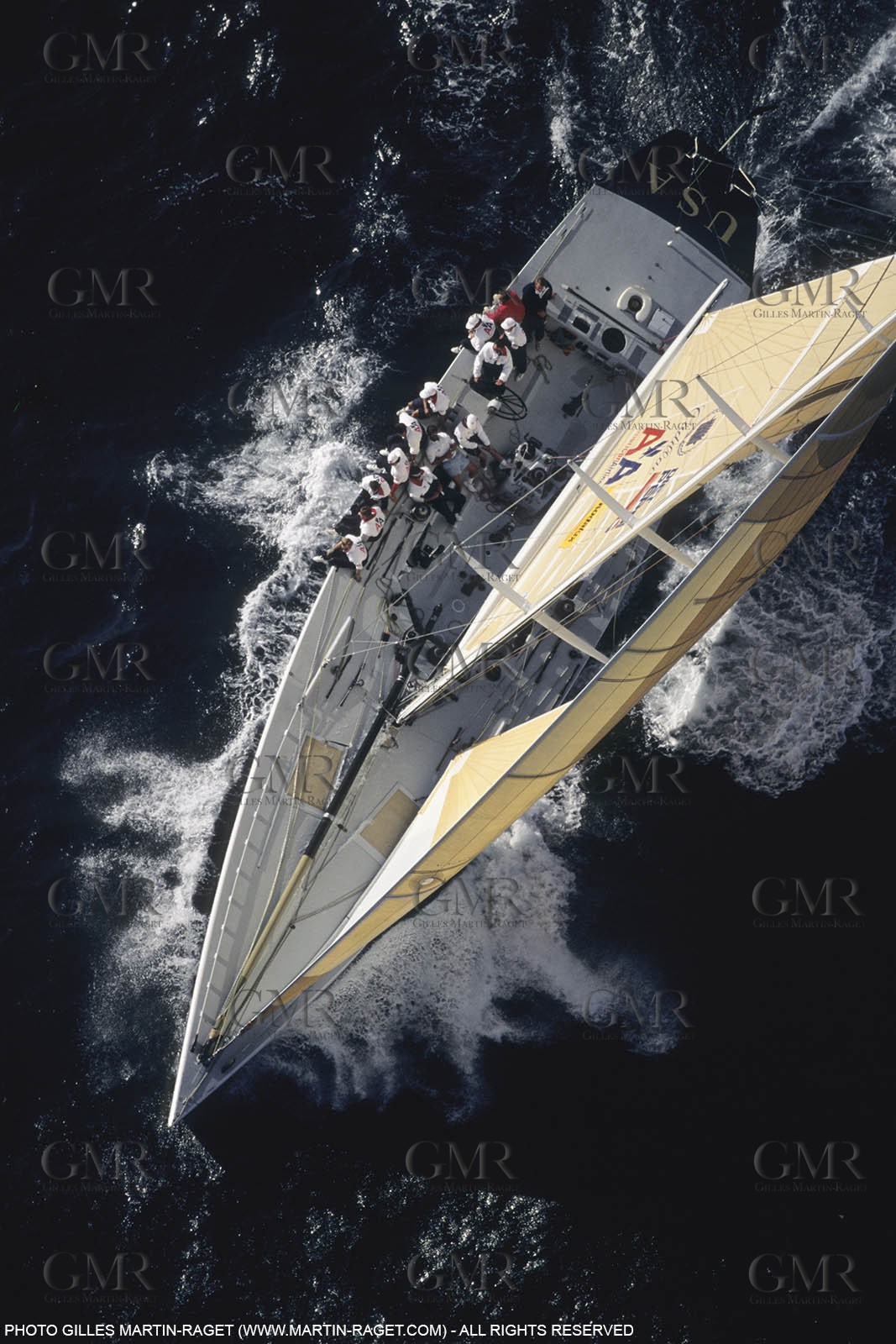 Sailing, Yacht Racing, America's Cup XXVIII, San Diego (USA,CA), 1992, Stars and Stripes