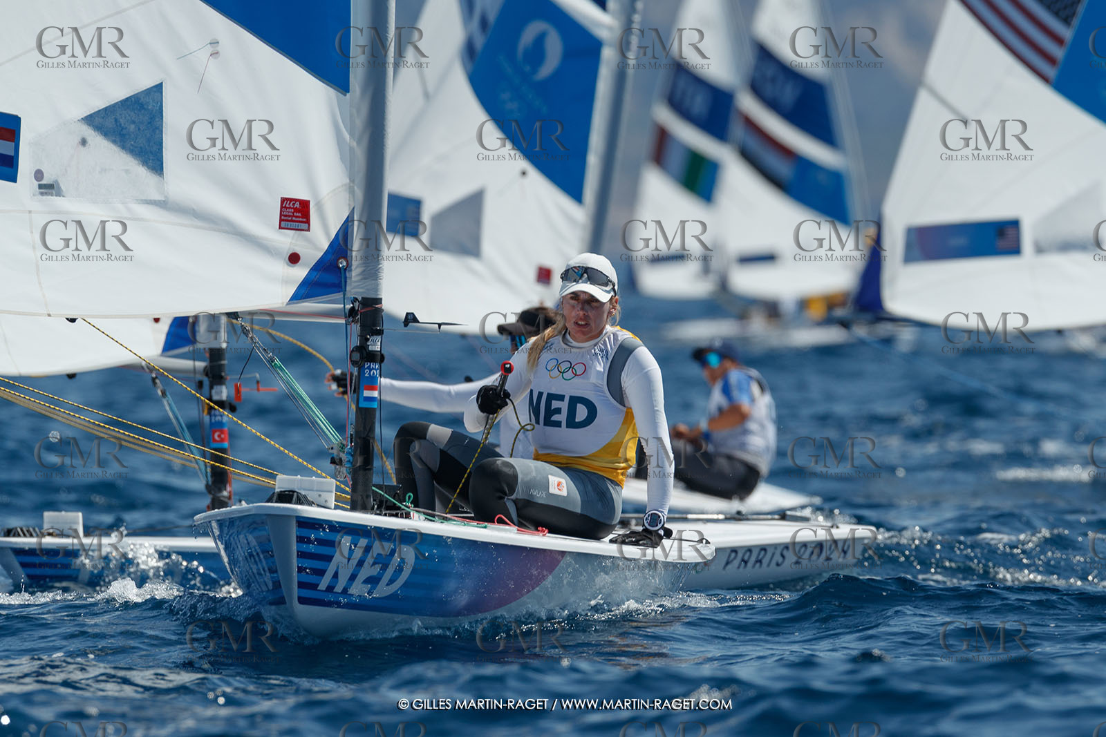 05 08 2024, Marseille (FRA), Paris 2024 Olympic Games, Sailing, Race Day 8