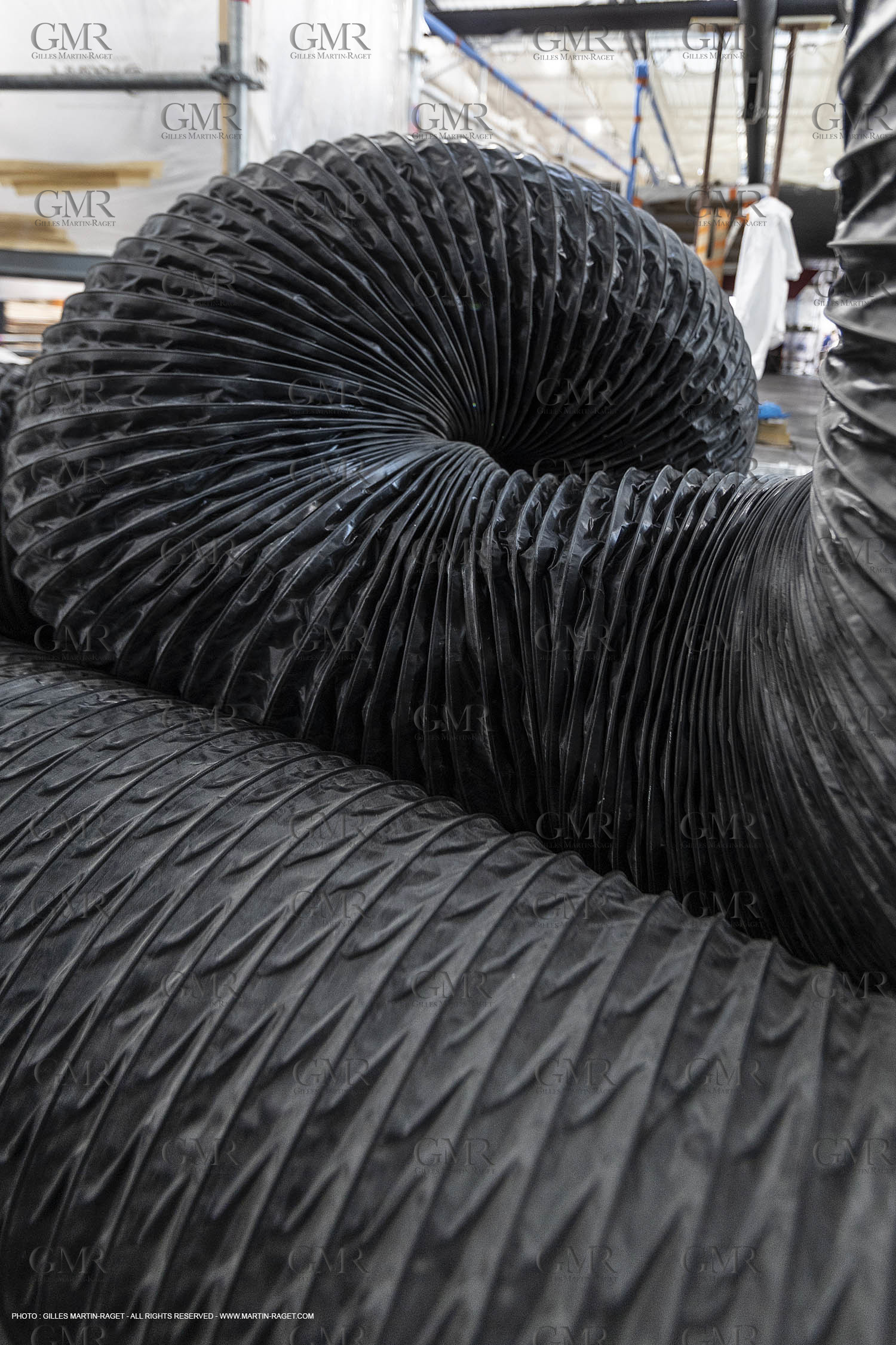 29 10 2018, La Grande Motte (FRA,30), Chantier Gunboat, construction du Gunboat 68