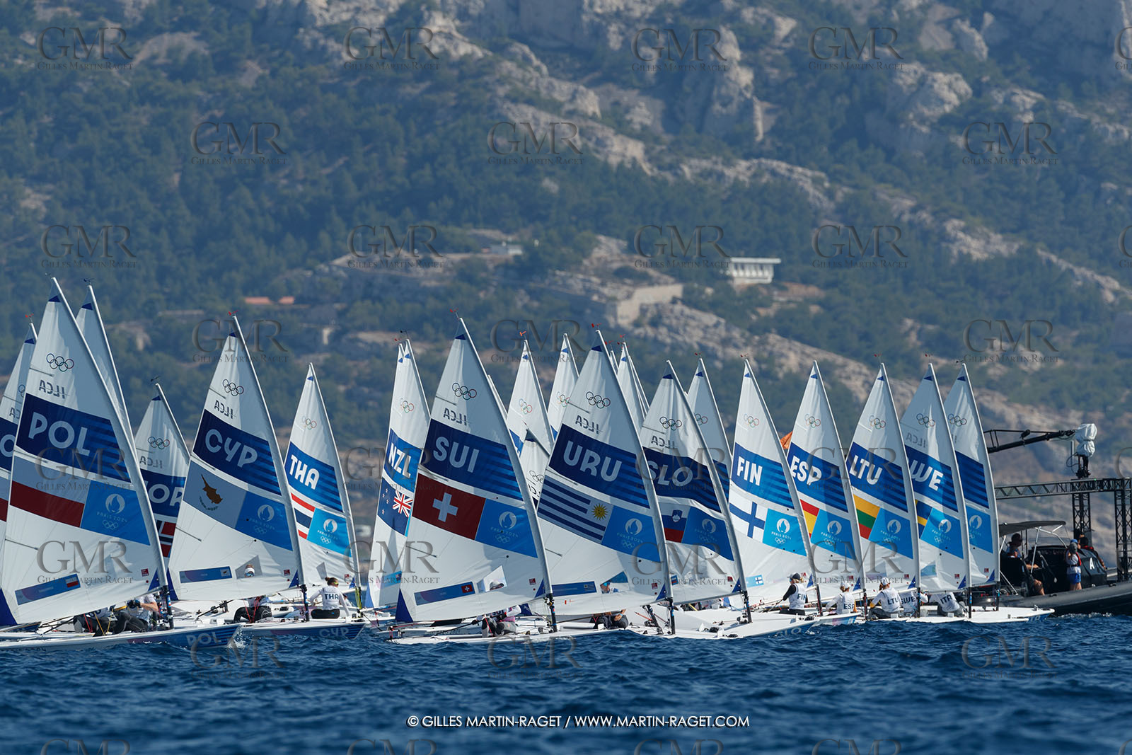 05 08 2024, Marseille (FRA), Paris 2024 Olympic Games, Sailing, Race Day 8