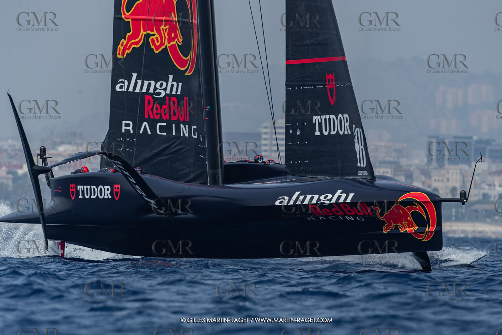 22 08 2024, Barcelona (ESP), Louis Vuitton 37th America's Cup, Louis Vuitton Preliminary Regatta, Race Day 1
