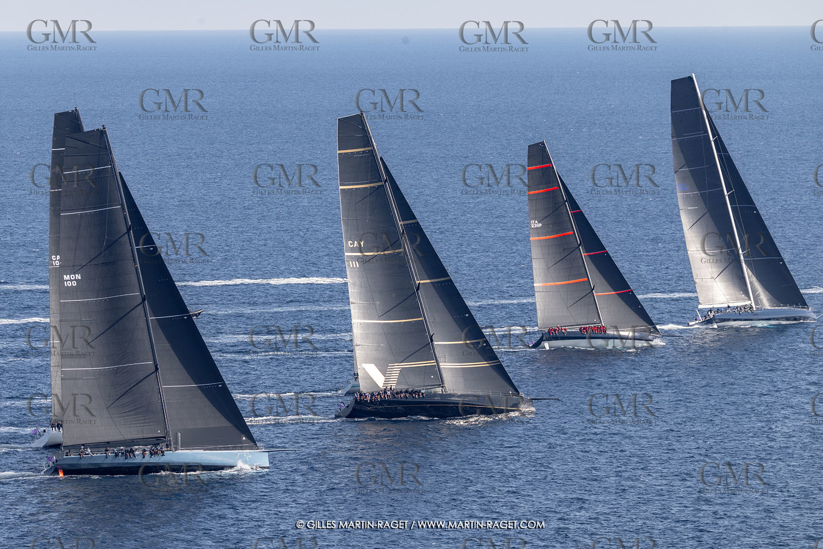04 10 2025, Saint-Tropez (FRA), Les VoIles de Saint-Tropez 2025, Race Day 6