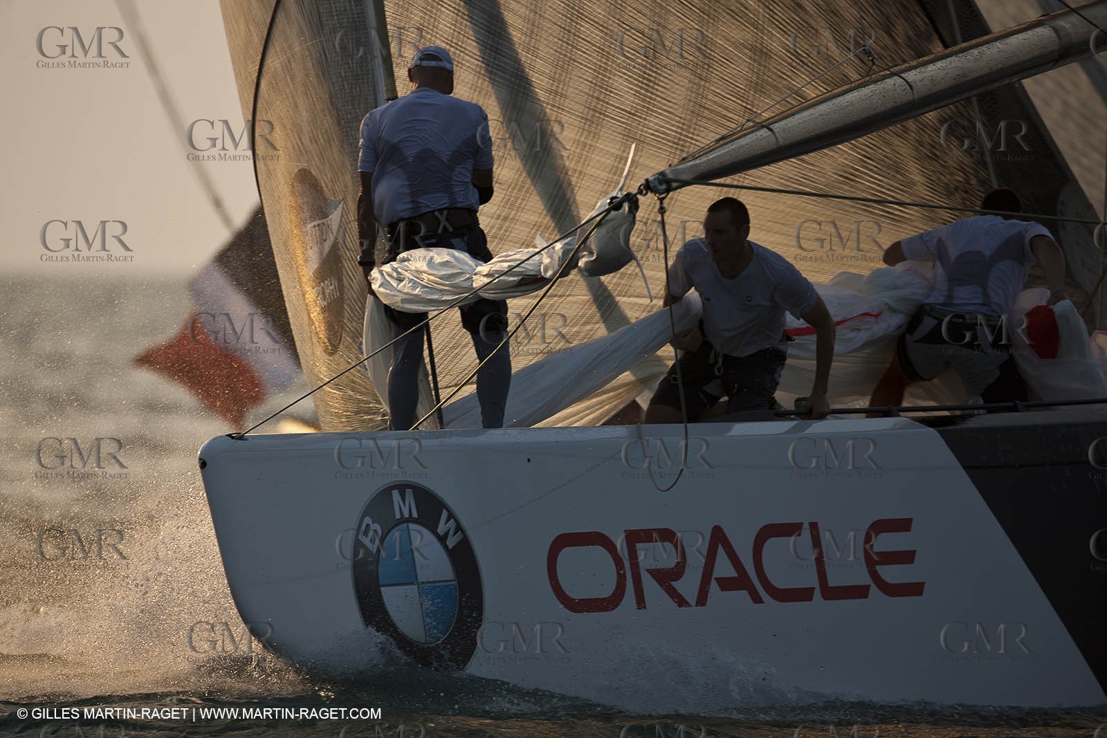 14 11 2010 - Dubai (UAE) - Dubai Louis Vuitton Trophy -  BMW ORACLE Racing - Race Day 1 - Vs All 4 one