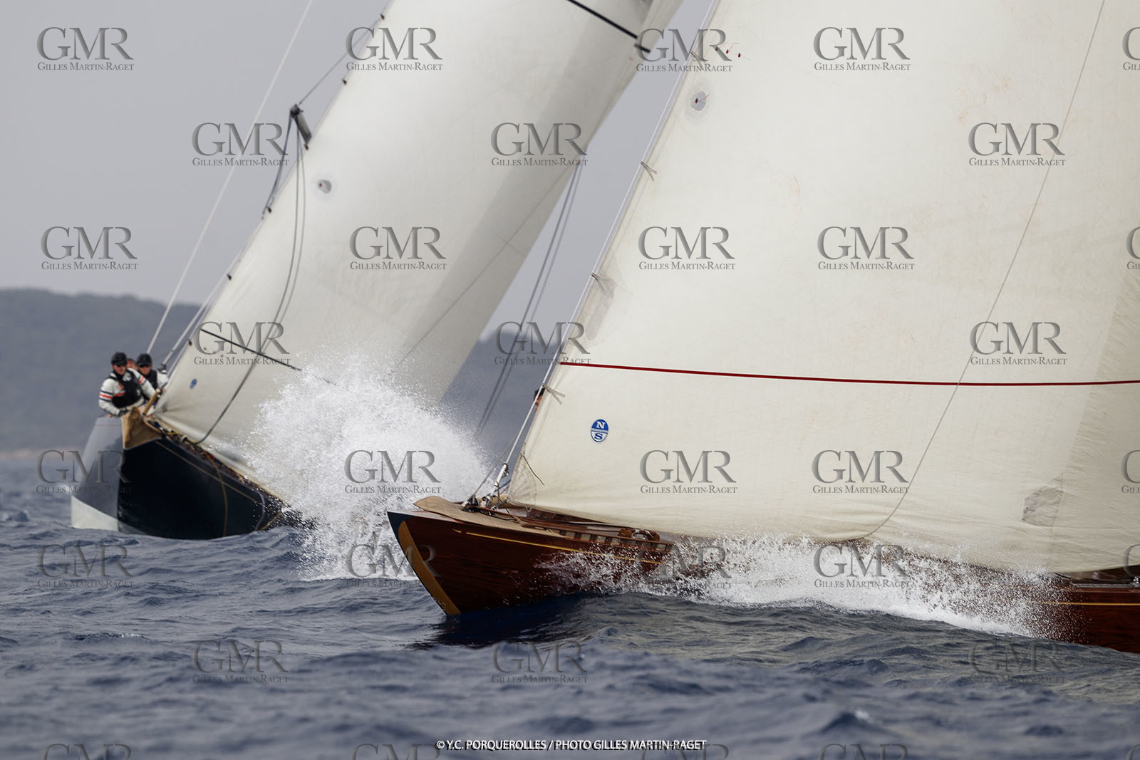 19 06 2024, Porquerolles Island (FRA), Championnat du monde des 12 m JI 2024, Race Day 1