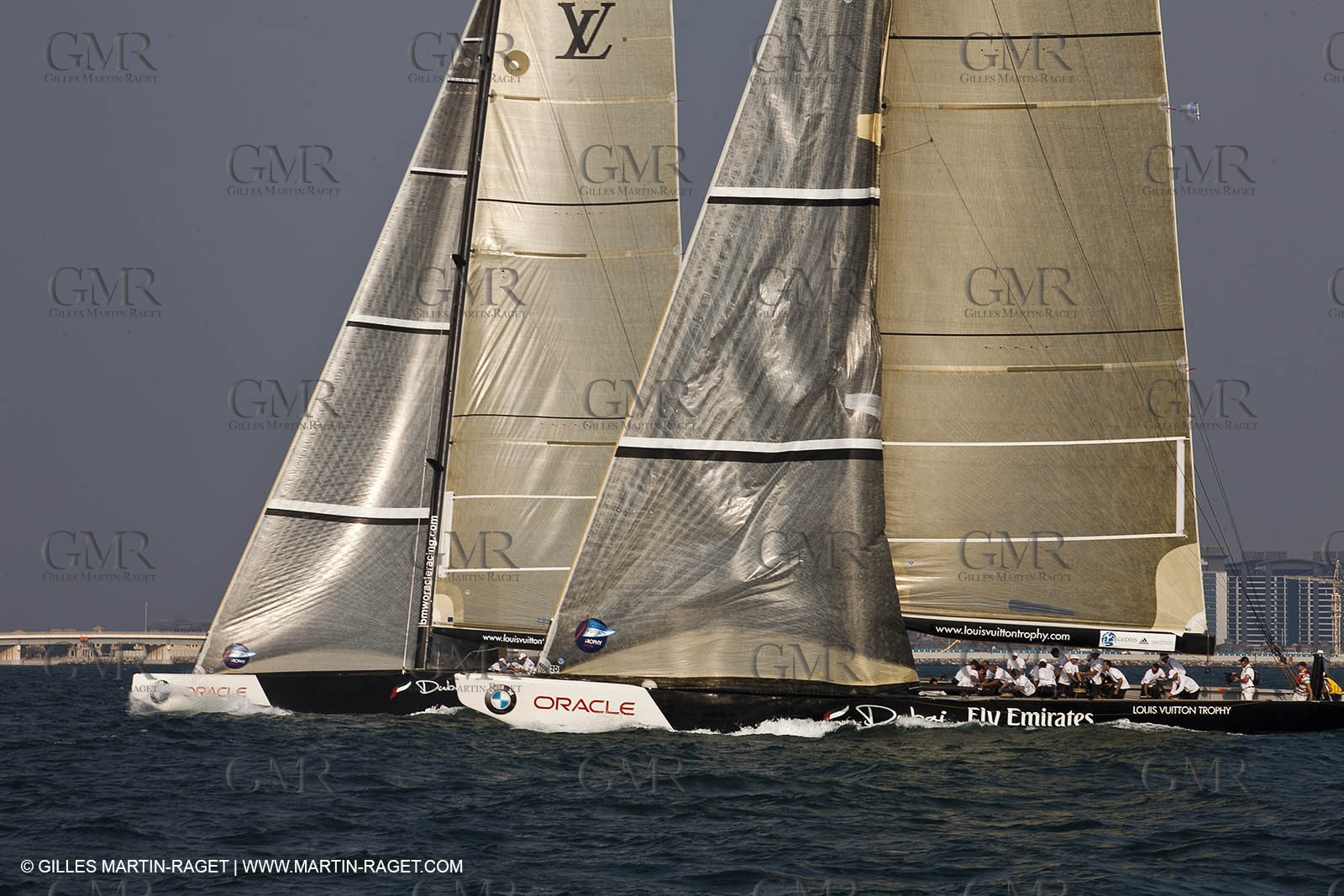 14 11 2010 - Dubai (UAE) - Dubai Louis Vuitton Trophy -  BMW ORACLE Racing - Training - Race Day 1