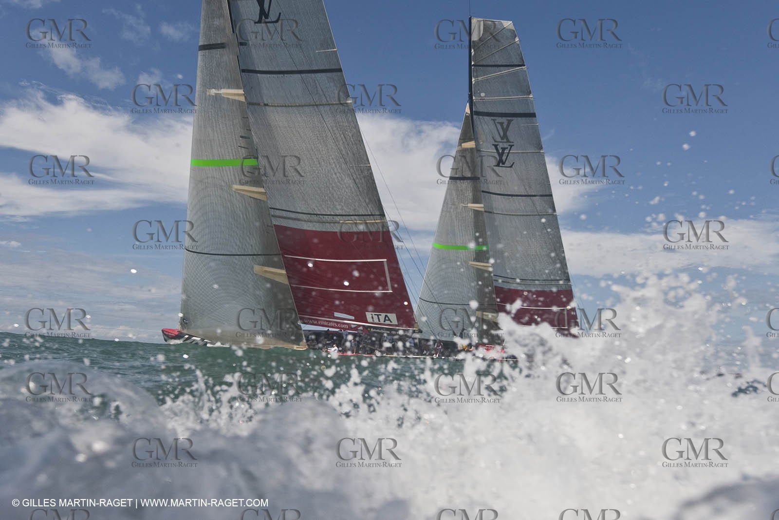 12 02 2009 - Auckland (NZL) -  Louis Vuitton Pacific Series -  Racing Day 12 - Challenger final