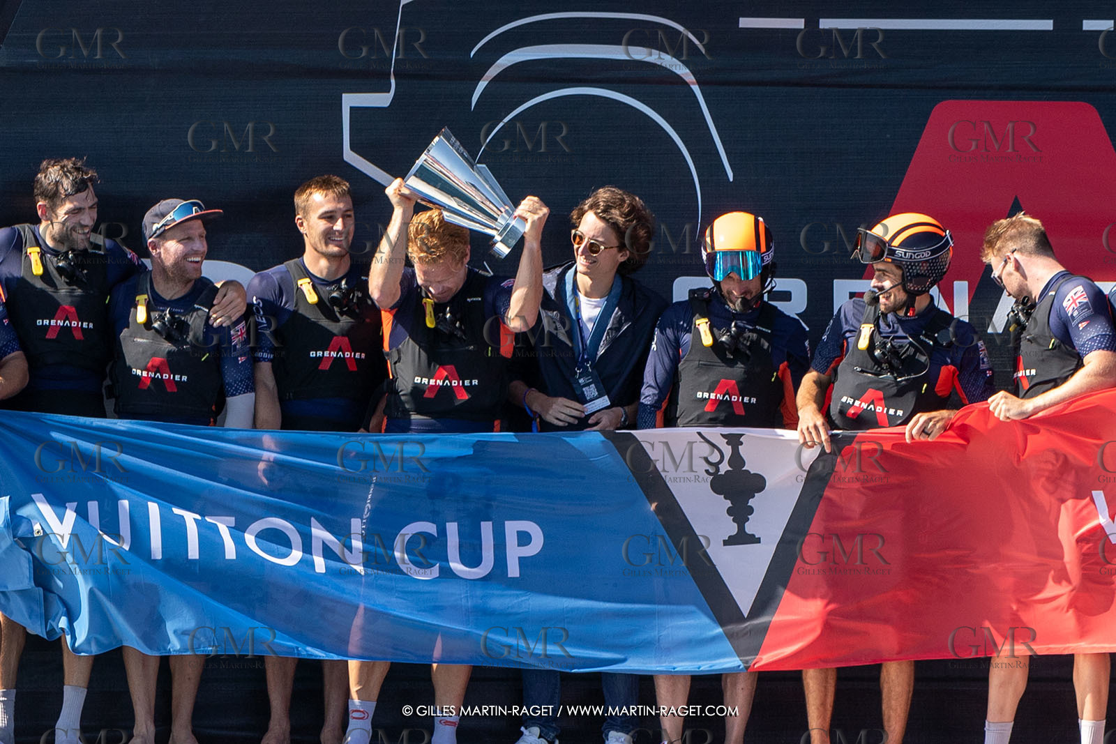 04 10 2024, Barcelona (ESP), 37th America's Cup, Louis Vuitton Cup Final, Race Day 7