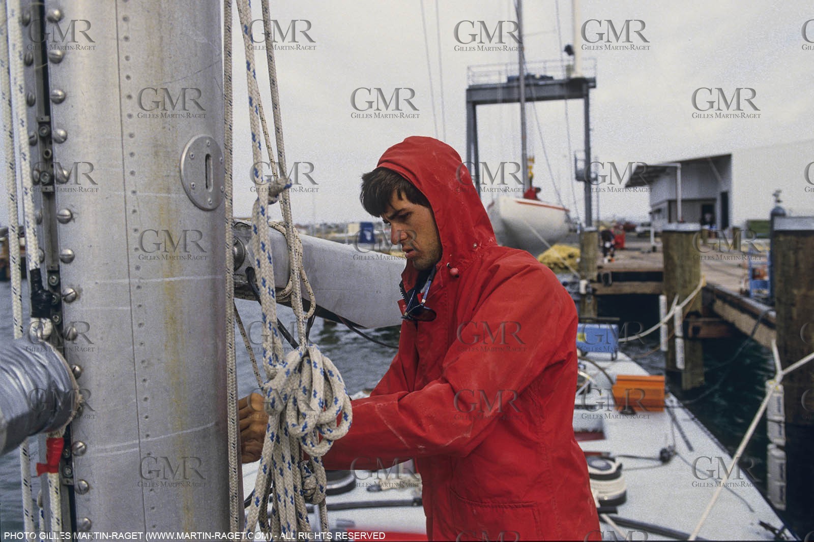 Sailing, Yacht Racing, 26th America's Cup Fremantle 1987, Challenge France