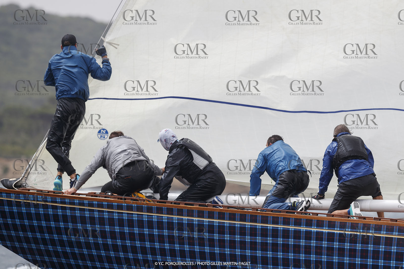 19 06 2024, Porquerolles Island (FRA), Championnat du monde des 12 m JI 2024, Race Day 1