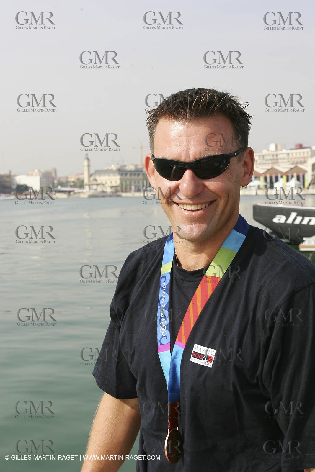 Xavier Rohart and his Star Bronze medal