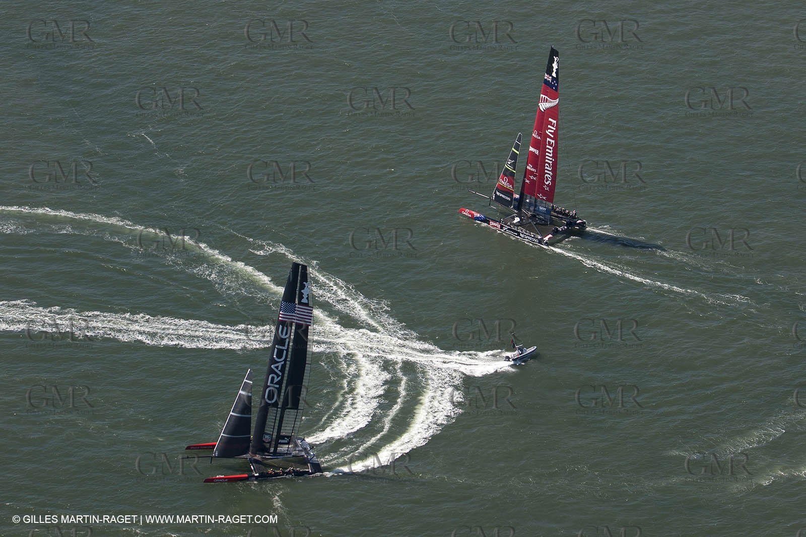 07 09 2013 - San Francisco (USA,CA) - 34th America's Cup - Final Match - Race Day 1