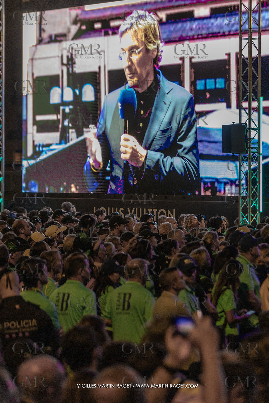 19 10 2024, Barcelona (ESP), Louis Vuitton 37th America's Cup, Final Match, Race Day 6 , Prizegiving