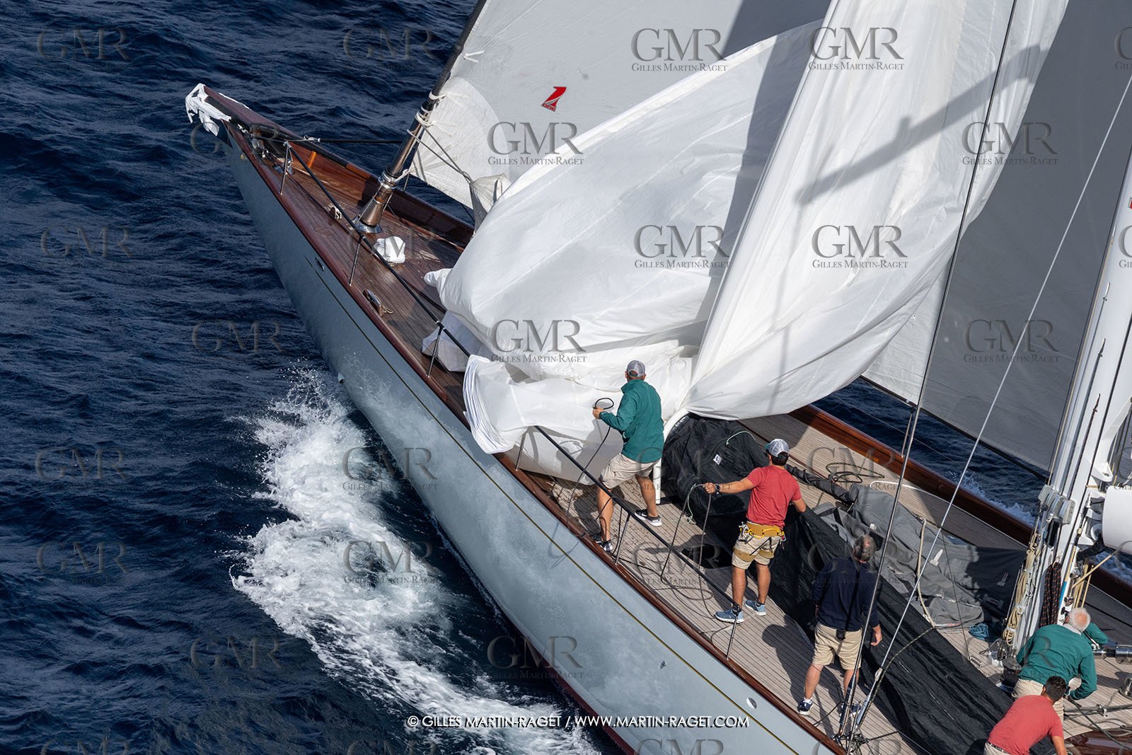 04 10 2025, Saint-Tropez (FRA), Les VoIles de Saint-Tropez 2025, Race Day 6